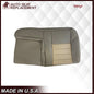 2002 2003 2004 Ford Excursion Eddie Bauer Edition Second Row 60/40 Seat Covers In 2 Tone Tan-Gray: Choose From Variations