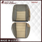 2002 2003 2004 Ford Excursion Eddie Bauer Edition Second Row 60/40 Seat Covers In 2 Tone Tan-Gray: Choose From Variations