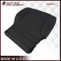 2014 2015 2016 2017 2018 2019 Chevy Silverado Tahoe Suburban & GMC Yukon Leather & Vinyl Seat Cover Replacement in Black (Jet Black)