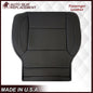 2014 2015 2016 2017 2018 2019 Chevy Silverado Tahoe Suburban & GMC Yukon Leather & Vinyl Seat Cover Replacement in Black (Jet Black)