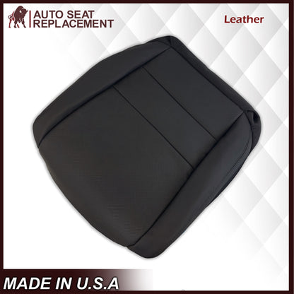 2005 - 2008 Acura TL Driver Or Passenger Seat Covers In Black: Choose Leather OR Synthetic Leather