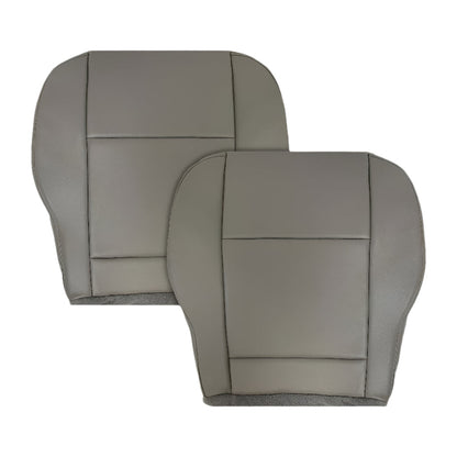 2015-2020 Ford Transit 150 250 350 Van Driver OR Passenger Side Bottom Vinyl Replacement Seat Covers in Gray: Choose Your Side And Position
