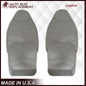 1996-1999 Ford F150 Lariat XLT Seat Cover in Medium Graphite Gray: Choose Leather or Vinyl