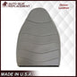 1996-1999 Ford F150 Lariat XLT Seat Cover in Medium Graphite Gray: Choose Leather or Vinyl