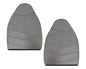 1996-1999 Ford F150 Lariat XLT Seat Cover in Medium Graphite Gray: Choose Leather or Vinyl