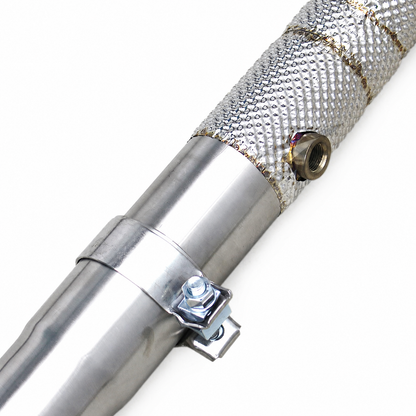 Stainless Long Tube Exhaust Downpipe for Ford Mustang 3.7L