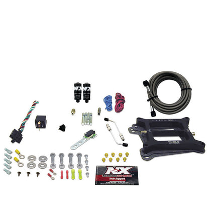 Nitrous Express - 4150 HITMAN PLUS 4-BBL (50-100-150-200HP) LESS BOTTLE - 40041-00