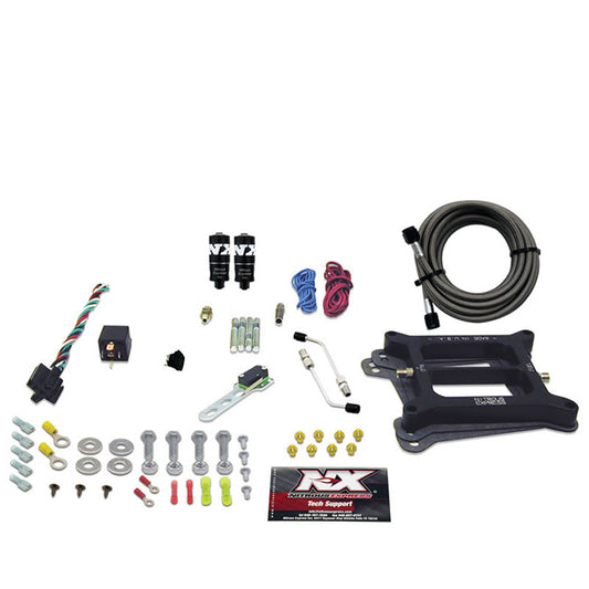 Nitrous Express - 4150 HITMAN PLUS 4-BBL (50-100-150-200HP) LESS BOTTLE - 40041-00