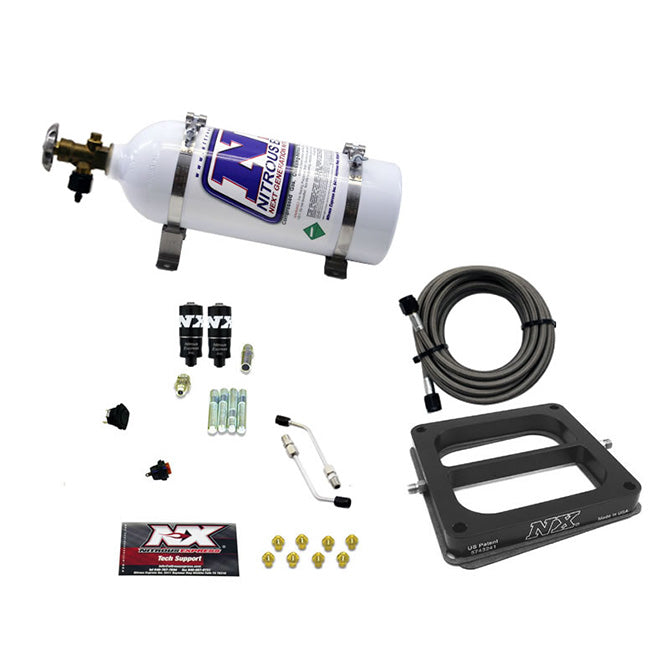 Nitrous Express - Dominator HITMAN (100-150-200HP) WITH 5LB BOTTLE - 40070-05