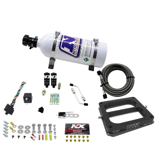 Nitrous Express - Dominator HITMAN PLUS (50-100-150-200HP) WITH 5LB BOTTLE - 40071-05