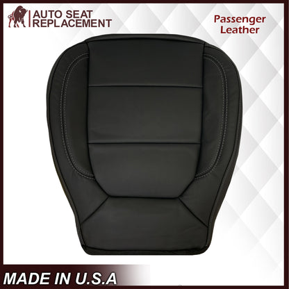 2019-2022 Chevy Silverado & GMC Sierra Non-Perforated Replacement Seat Cover in Black : Choose Your Side & Material