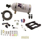 Nitrous Express - Q-JET/HOLLEY SPREAD BORE HITMAN PLUS (50-100-150-200HP) WITH 10LB BOTTLE - 40081-10