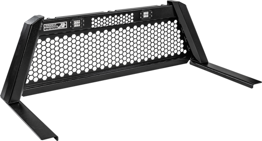 Highway Product GUARDIAN HD FULL MESH SMOOTH BLACK UPRIGHT SMOOTH BLACK CENTER SIZE 4 - 4011-009-BK62