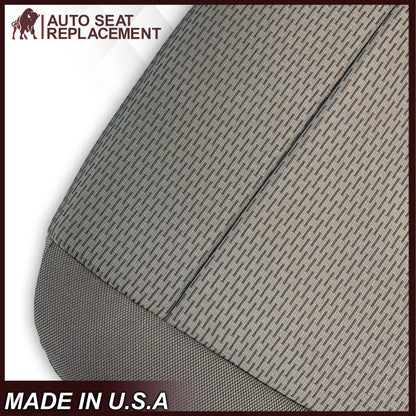 2015-2020 Ford F150 XLT GRAY Cloth Seat Cover Replacement