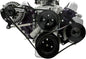 Small Block Chrysler Serpentine Conversion - PS - Saginaw-Press; Black