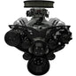 Small Block Chevy Style Track Serpentine System - AC & ALT - Black
