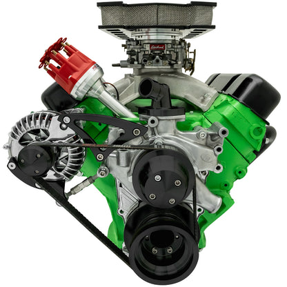 Big Block Chrysler Serpentine Conversion - 440 - ALT Only - Black