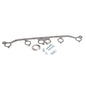 BBK 1991-1999 JEEP 4.0L 1-1/2 SHORTY HEADER - (CHROME)