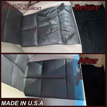 2007 - 2014 Lincoln Navigator Replacement Genuine Leather or Synthetic Leather Seat Cover in Tan & Black