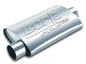ProXS Muffler 2.25in Offset Inlet/ 2.25in Center Outlet 4in X 9.5in Oval X 14in Long Body