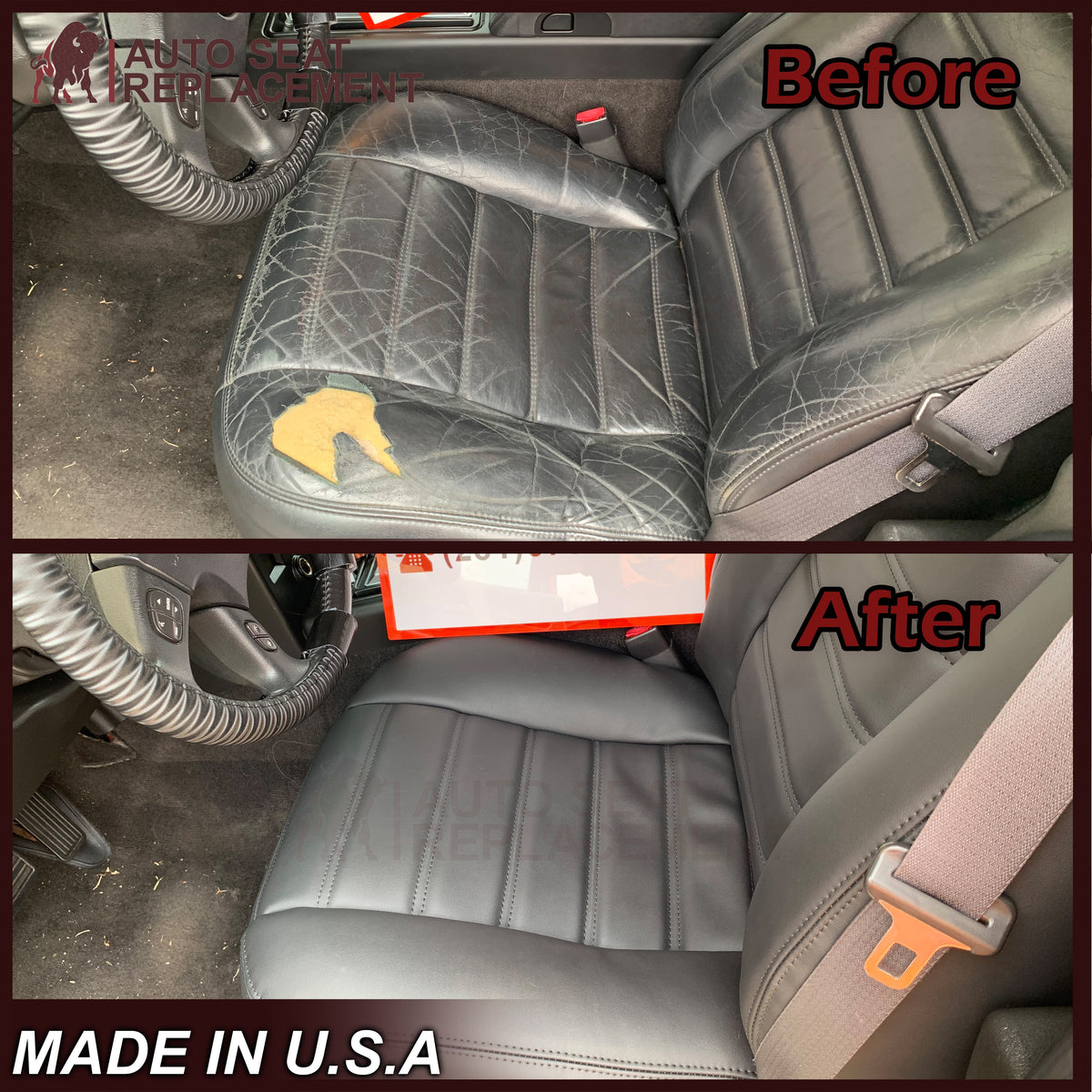 2003 2004 2005 2006 2007 Hummer H2 SUV SUT Adventure Black Leather Or Vinyl Seat Covers: Choose From Variations