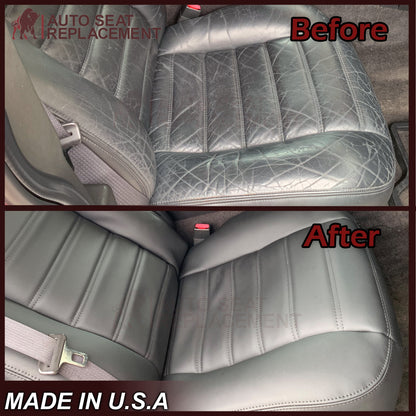 2003 2004 2005 2006 2007 Hummer H2 SUV SUT Adventure Gray Leather Or Vinyl Seat Cover