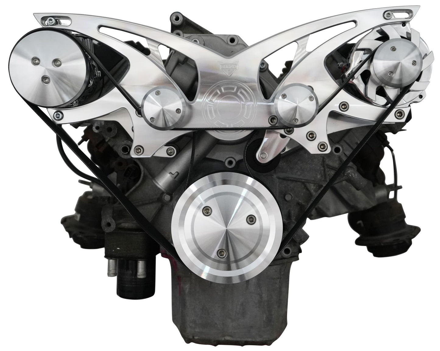 Chrysler Gen III Hemi Style Track Serpentine System - AC & ALT