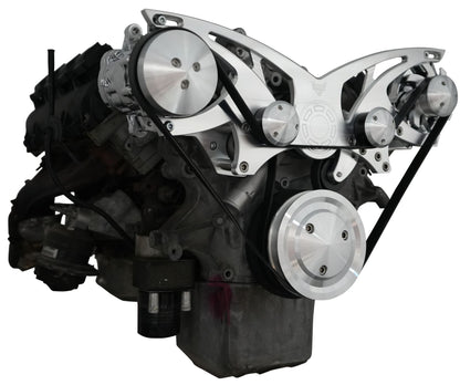 Chrysler Gen III Hemi Style Track Serpentine System - AC & ALT