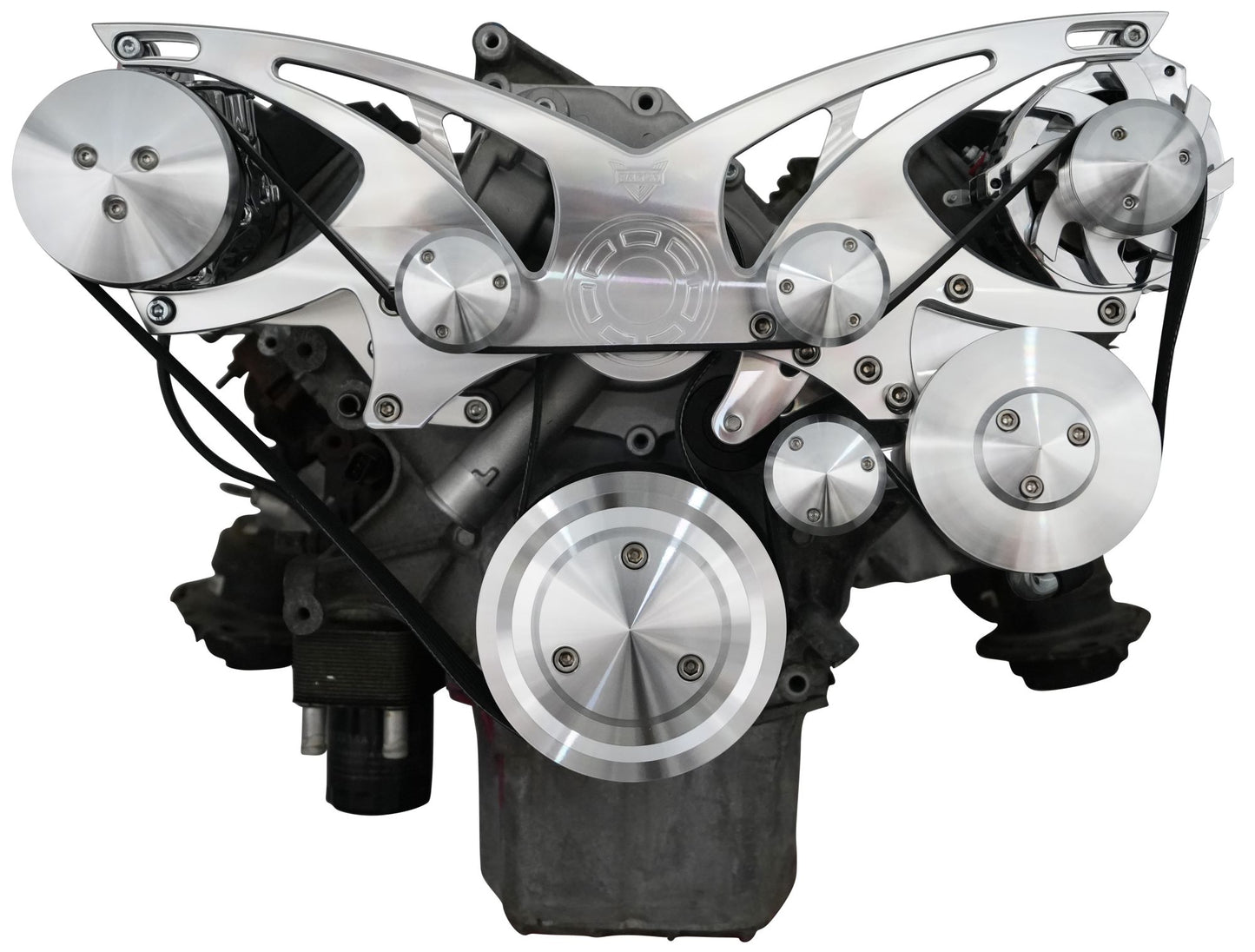 Chrysler Gen III Hemi Style Track Serpentine System - AC & PS