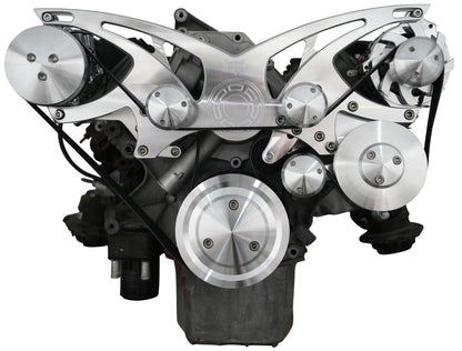 Chrysler Gen III Hemi Style Track Serpentine System - AC & PS