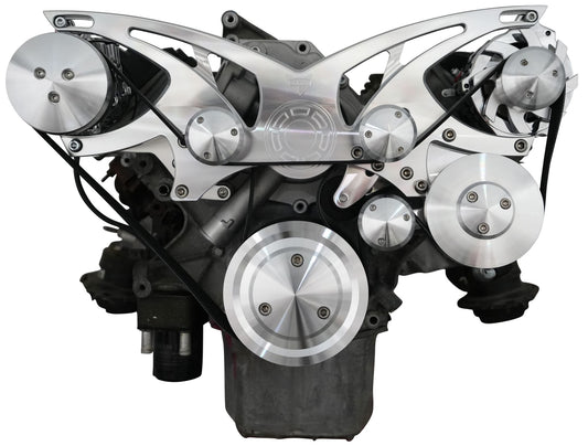 Chrysler Gen III Hemi Style Track Serpentine System - AC & PS