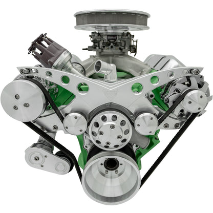 Big Block Chrysler Revolver Serpentine System - AC & ALT