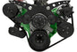 Big Block Chrysler Revolver Serpentine System - AC & PS - Black
