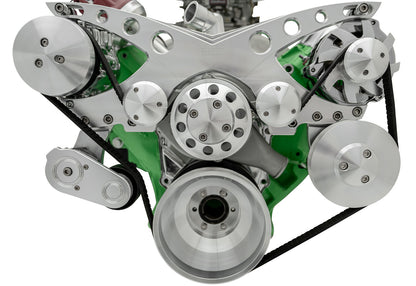 Big Block Chrysler Revolver Serpentine System - AC & PS