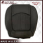 2008-2012 Buick Enclave Driver or Passenger Bottom Perforated Seat Cover in Black: Choose Leather or Vinyl