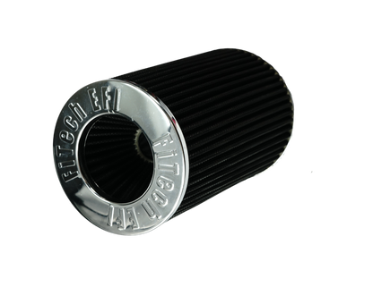 FiTech - Cone Style 9 Inch Air Filter For 102mm LS Throttle Body