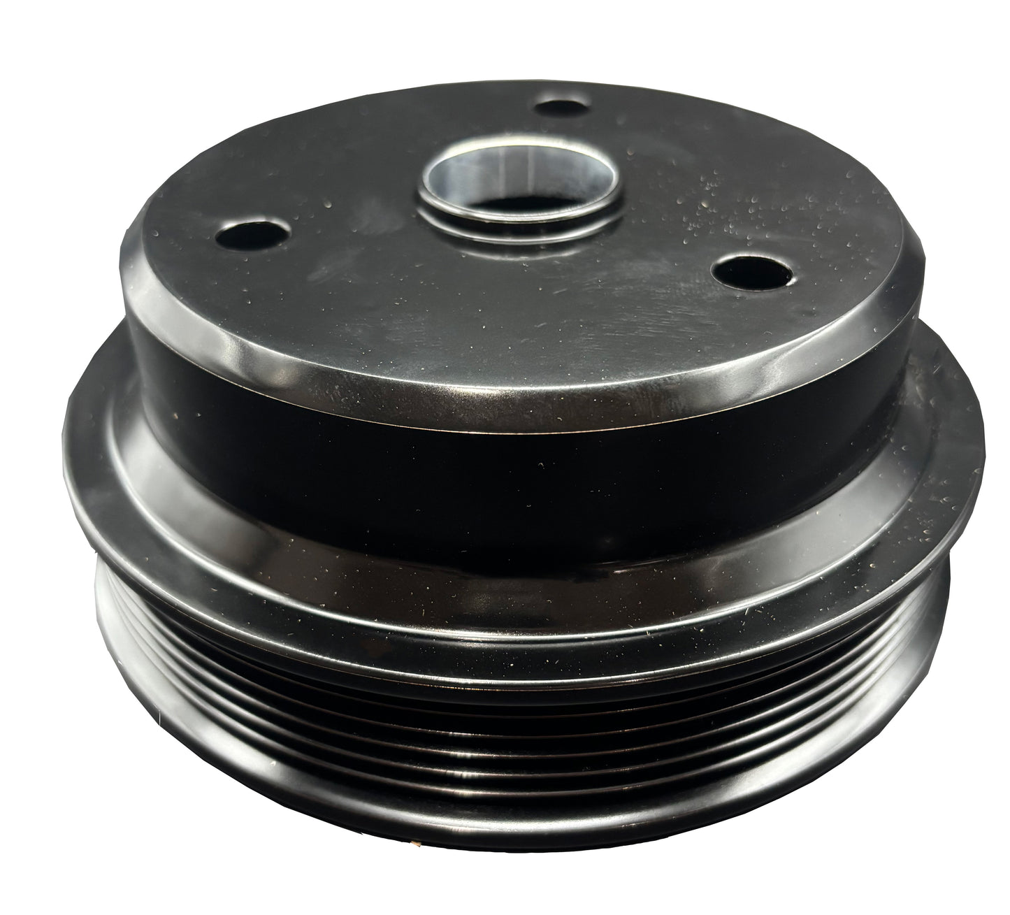Small Block Chevy Corvette Serpentine Crankshaft Pulley - '88-91  Black