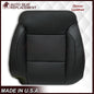 2014 - 2019 Chevy Silverado Tahoe Suburban & GMC Yukon Perforated Leather Seat Cover Replacement in Black (Perforated Jet Black)