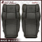 2009 - 2012 Dodge Ram 1500 2500 3500 Laramie Bottom Or Top Replacement Seat Cover in Dark Slate (Dark Gray) With Perforated Inserts