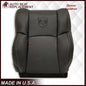 2009 - 2012 Dodge Ram 1500 2500 3500 Laramie Bottom Or Top Replacement Seat Cover in Dark Slate (Dark Gray) With Perforated Inserts