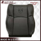 2009 - 2012 Dodge Ram 1500 2500 3500 Laramie Bottom Or Top Replacement Seat Cover in Dark Slate (Dark Gray) With Perforated Inserts