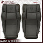 2009 - 2012 Dodge Ram 1500 2500 3500 Laramie Bottom Or Top Replacement Seat Cover in Dark Slate (Dark Gray) With Perforated Inserts