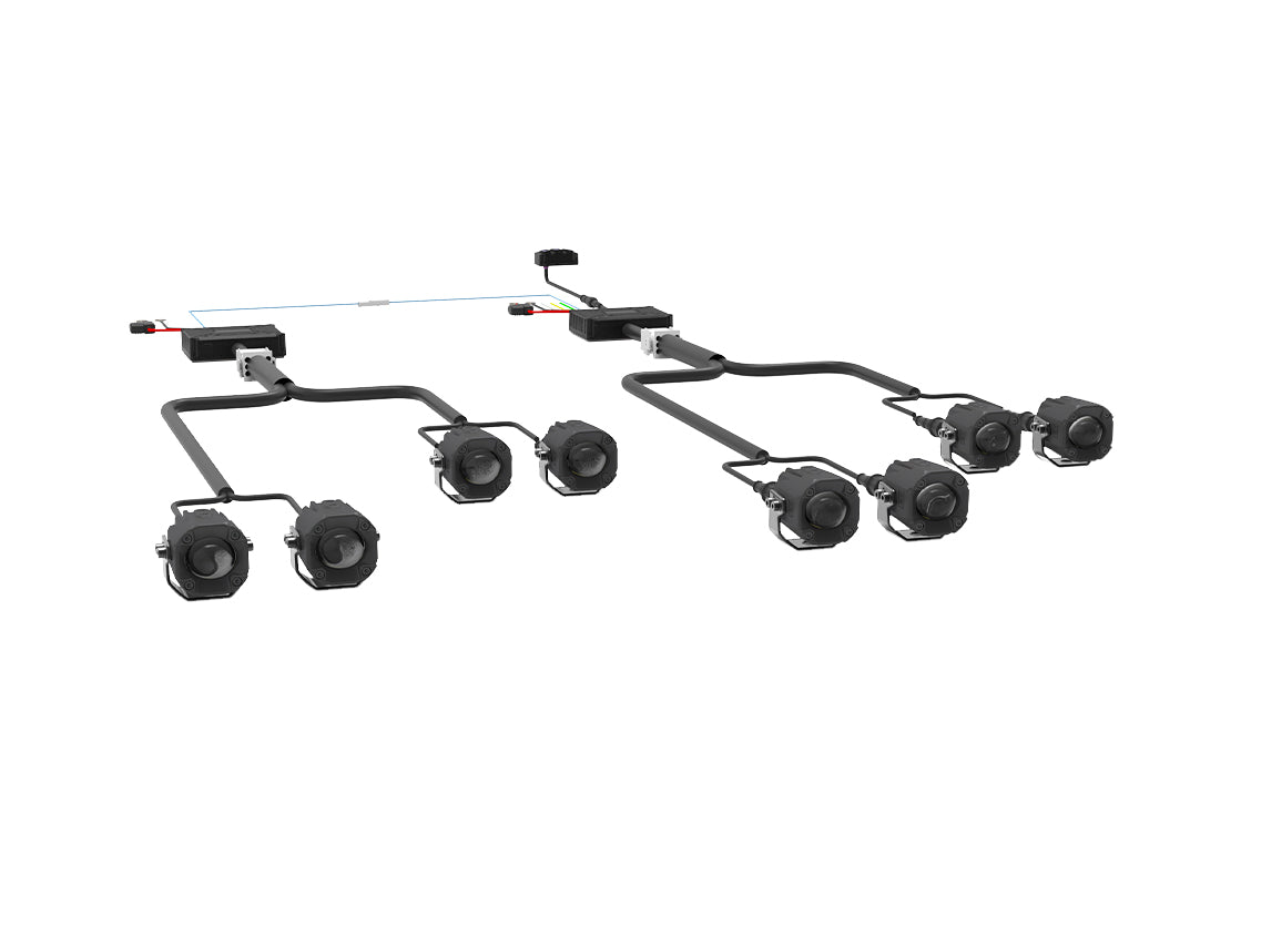 Tiny Monster 4118D Concept Pod Mini I Dual Color Driving Beam (8 EA)