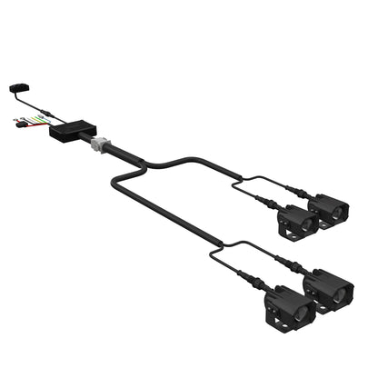 Tiny Monster 4124D Concept Pod Mini II Dual Color Driving Beam (4 EA)