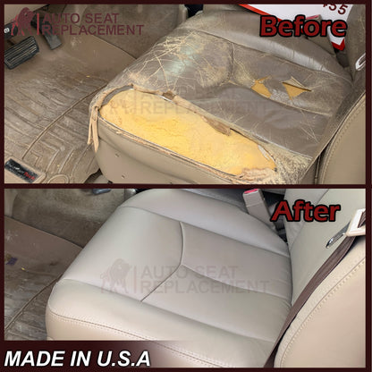 2005-2009 GMC Envoy SLT Denali - Replacement Leather Seat Cover In Black