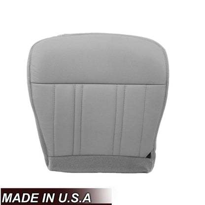 1997-1998 Ford F150 Lariat XLT Seat Cover in Medium Graphite Gray: Choose Leather or Vinyl