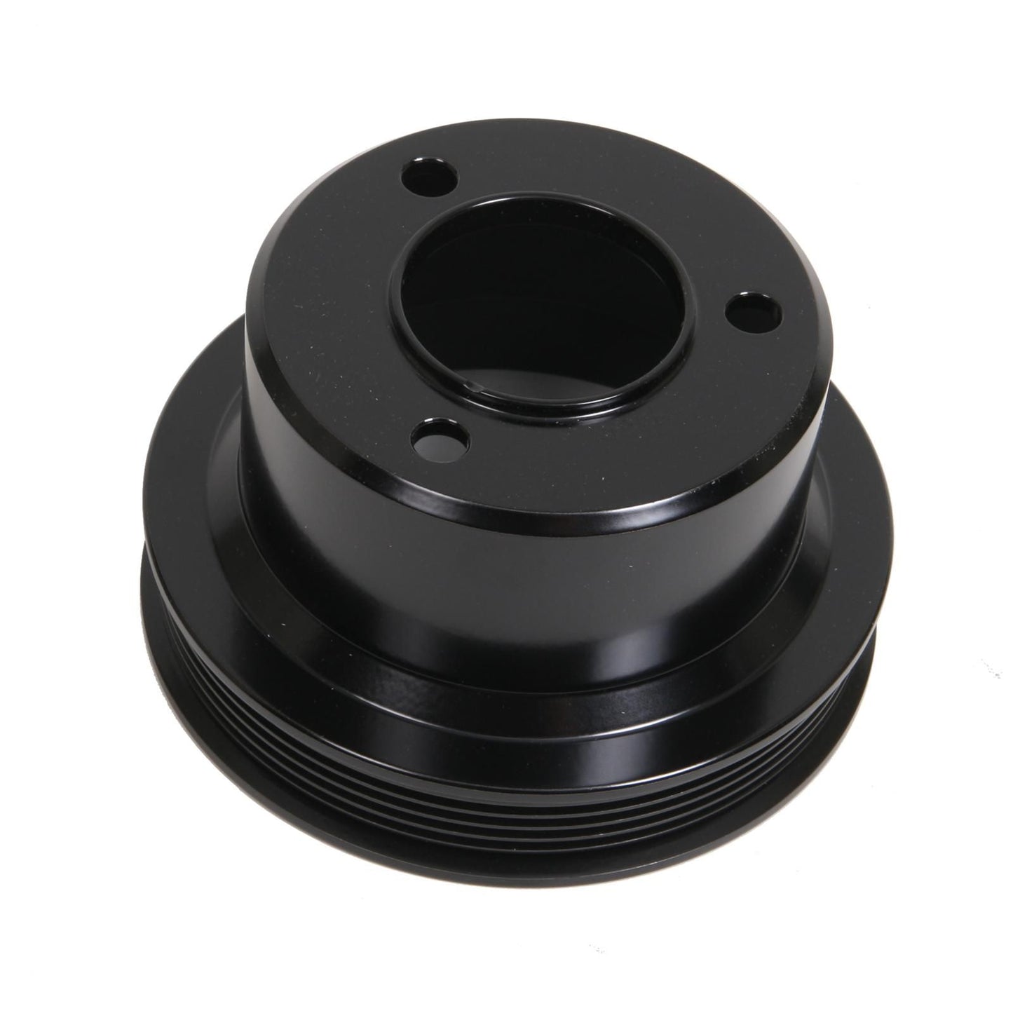 Chevy Trucks Big Block Serpentine Crankshaft Pulley - '88-00 - Black