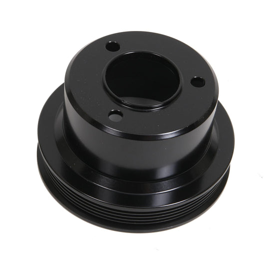 Chevy Trucks Big Block Serpentine Crankshaft Pulley - '88-00 - Black