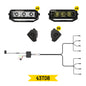 Tiny Monster 43TD8 Tiny Monster Grille Kit For Toyota Tacoma TRD Pro/Sport/Offroad 2025(8 Pods Harness Brackets)