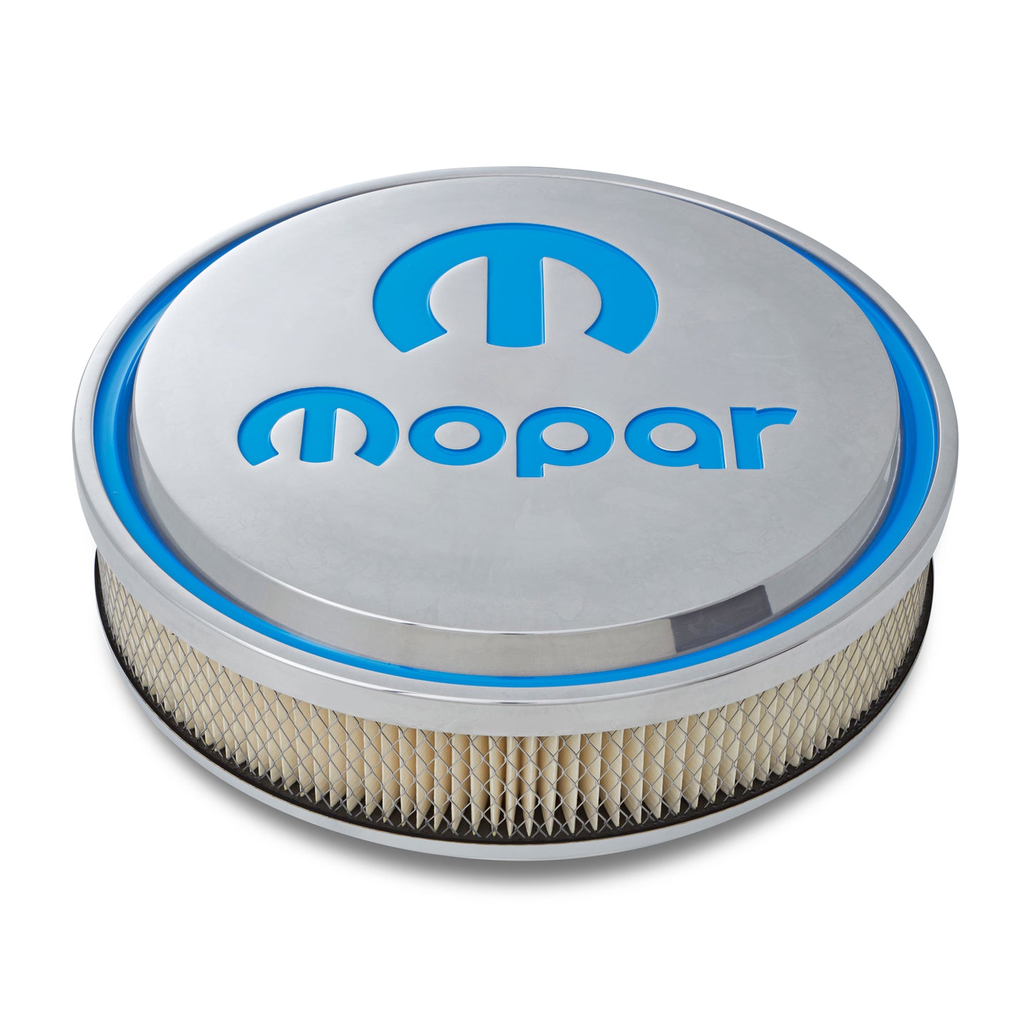 Recessed Blue MOPAR Emblem